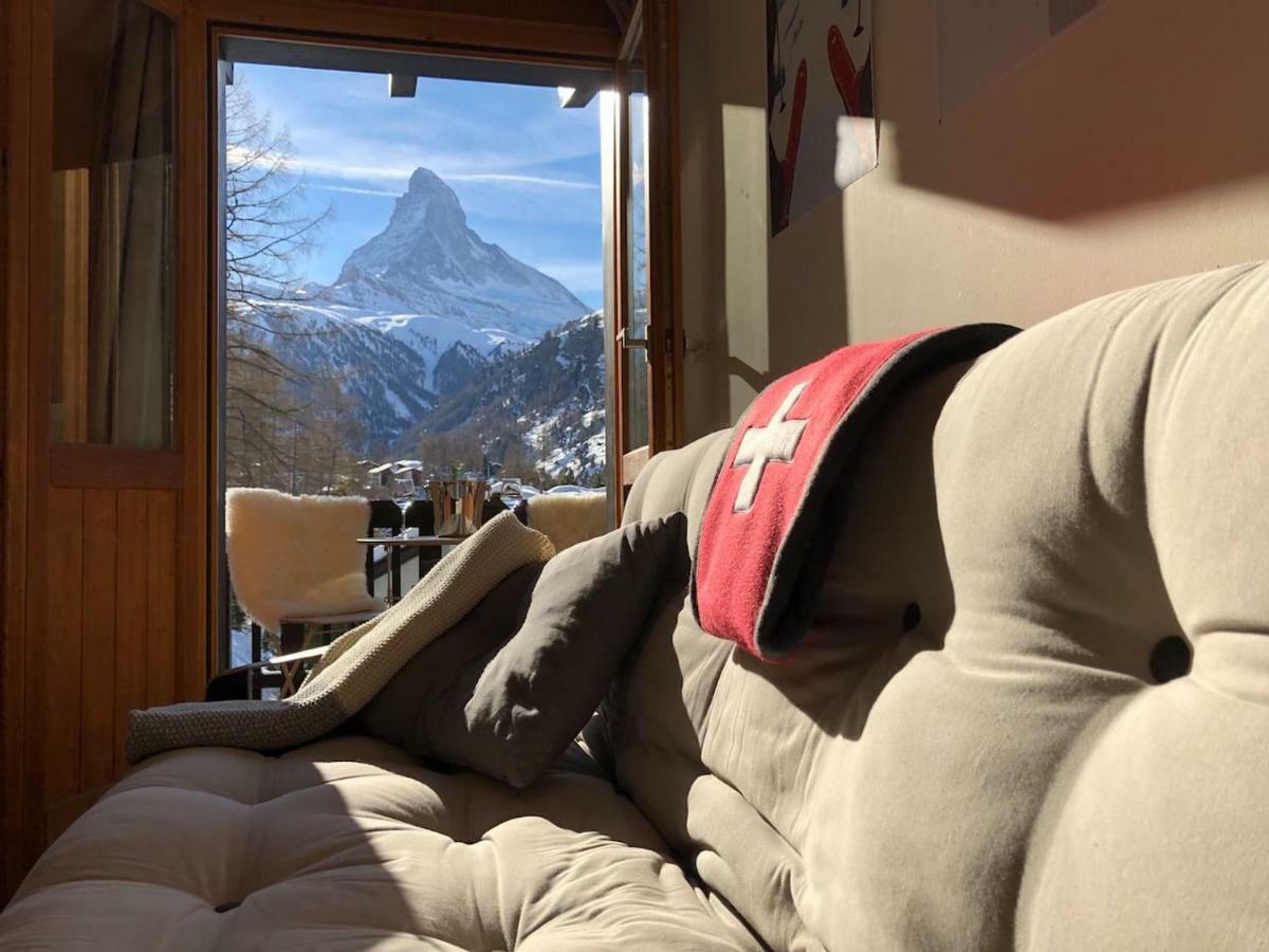 Apartment With Beautiful Views In Zermatt Exterior foto